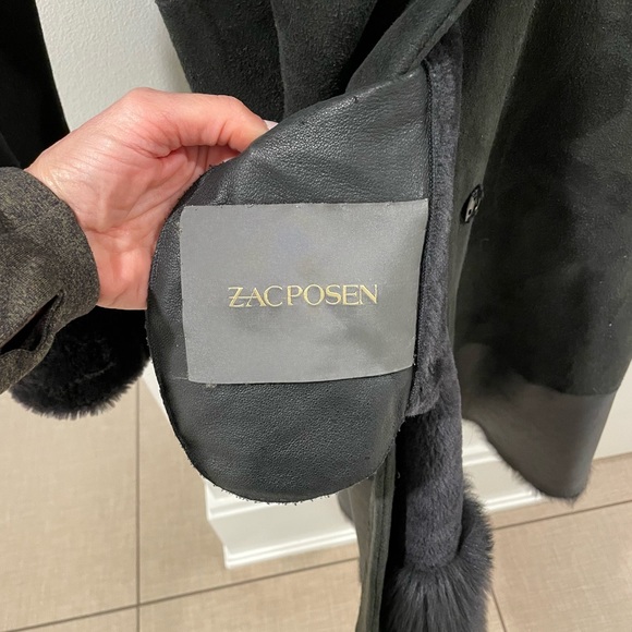 SHEARLING COAT REVERSIBLE! - Picture 10 of 11